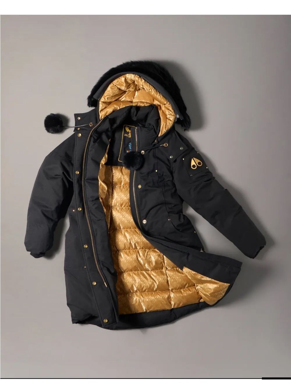 Moose Knuckles GOLD SERIES ORIGINAL STIRLING DOWN PARKA sz L